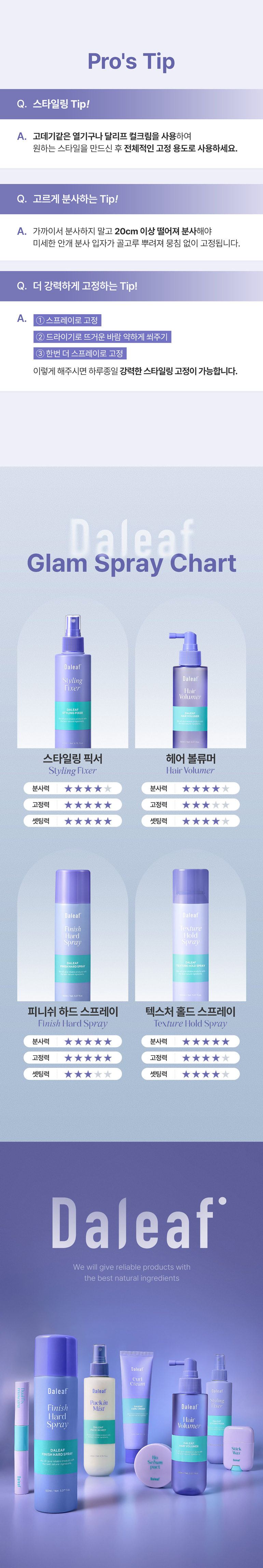 DALEAF Glam Texture Hold Spray - description 13